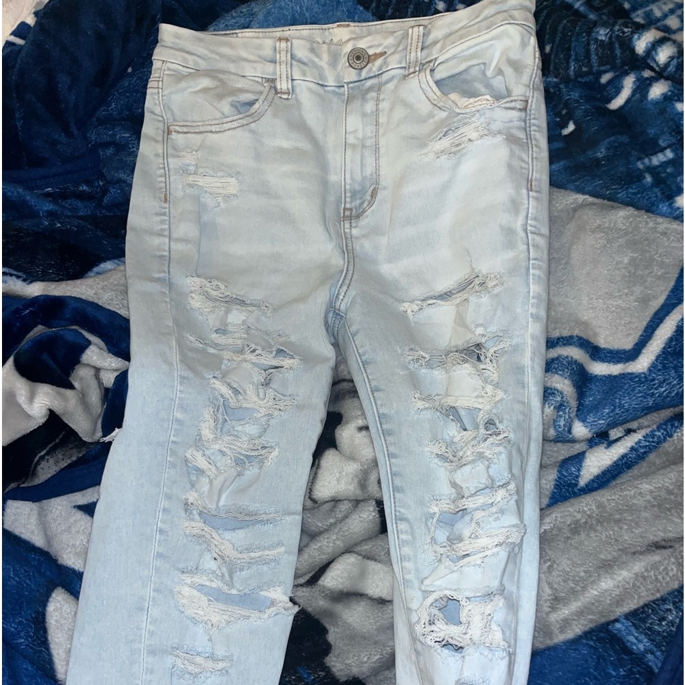 American eagle brand light blue